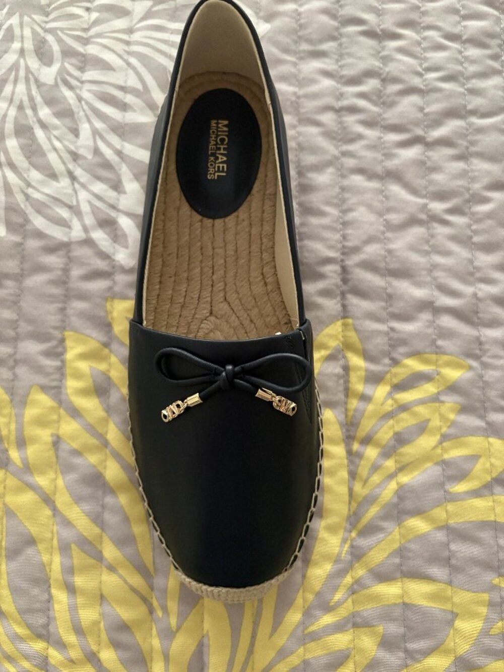 Michael Michael Kors navy blue espadrilles, size 9